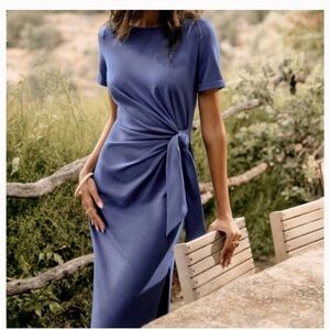 Sézane Blue Pippa Dress